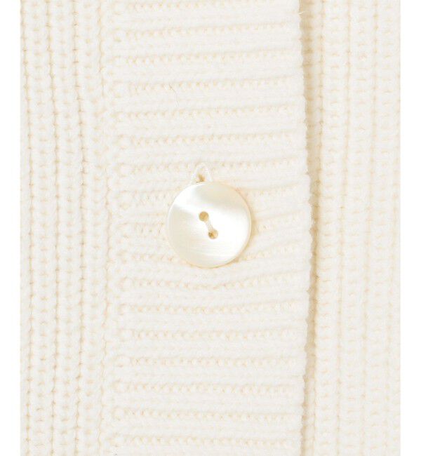  「布帛切替ニットカーディガン」|カーディガン|