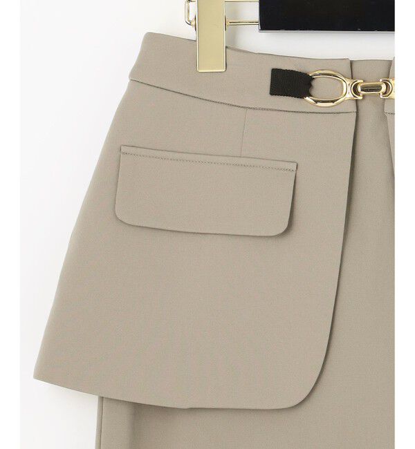 Grace Class「ビットベルト付裏毛タイトスカート」|スカート|