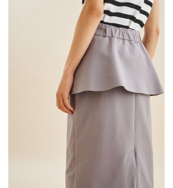 Grace Class「ビットベルト付裏毛タイトスカート」|スカート|