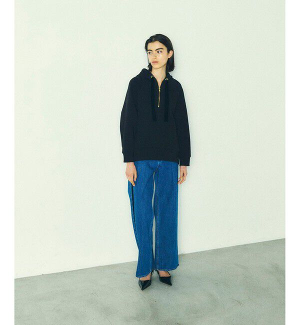 Diagram「ハーフジップフードトップ」|パーカー|