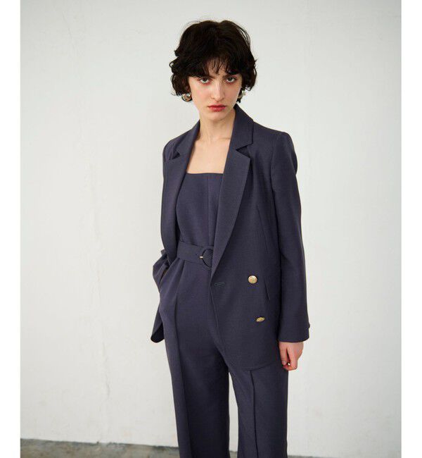 Diagram「麻調バックギャザージャケット」|テーラードジャケット|