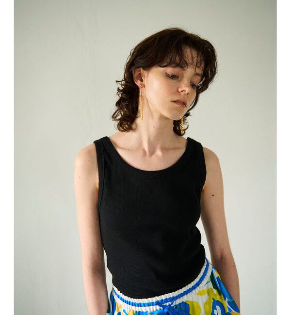 GRACE CONTINENTAL「チェーンタッセルピアス」|ピアス|