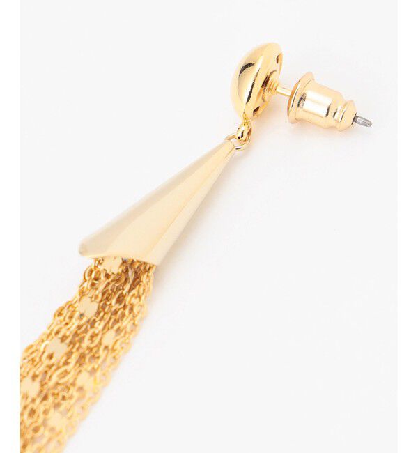 GRACE CONTINENTAL「チェーンタッセルピアス」|ピアス|