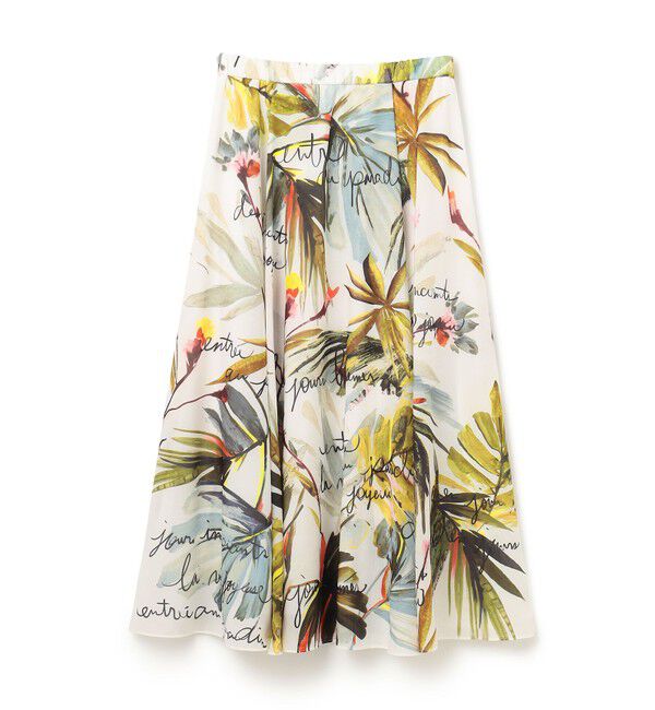 Diagram「リゾートリーフプリントスカート」|スカート|