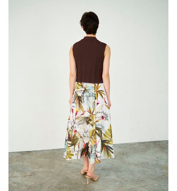 Diagram「リゾートリーフプリントスカート」|スカート|