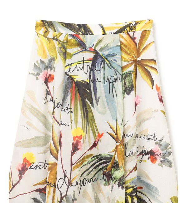 Diagram「リゾートリーフプリントスカート」|スカート|