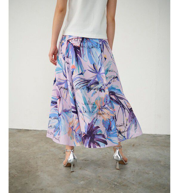 Diagram「リゾートリーフプリントスカート」|スカート|