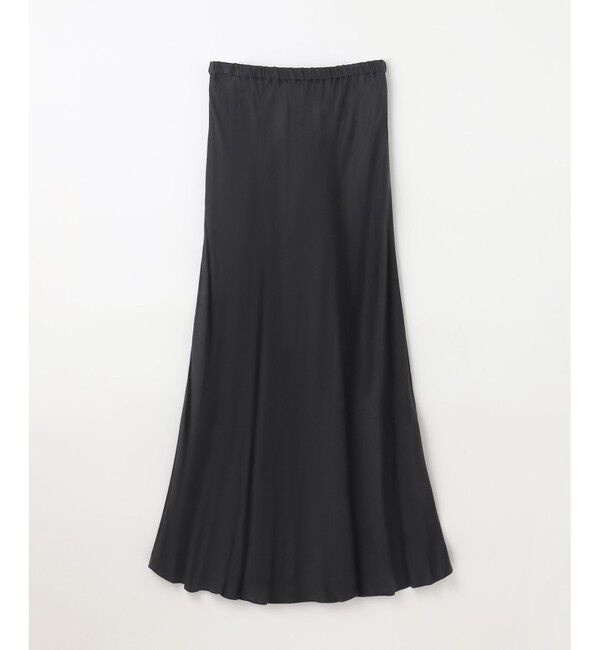 GRACE CONTINENTAL「キュプラサテンフレアスカート」|スカート|