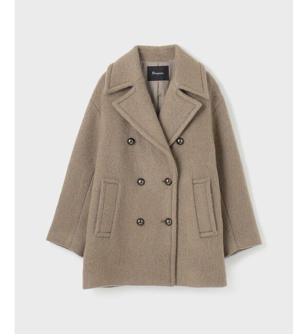 Diagram「モヘヤシャギーPコート」|ピーコート|