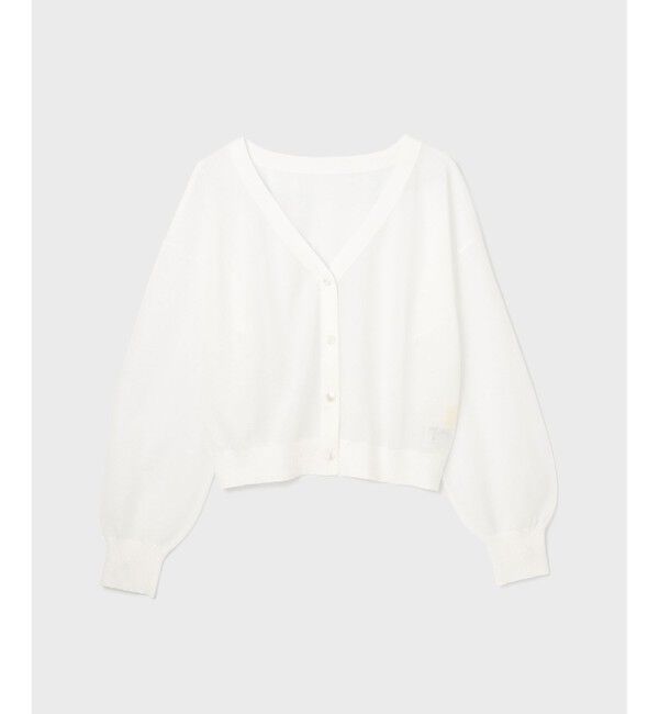 Diagram「ブライトシアーニットカーディガン」|カーディガン|ホワイト