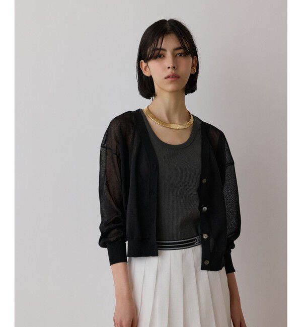 Diagram「ブライトシアーニットカーディガン」|カーディガン|