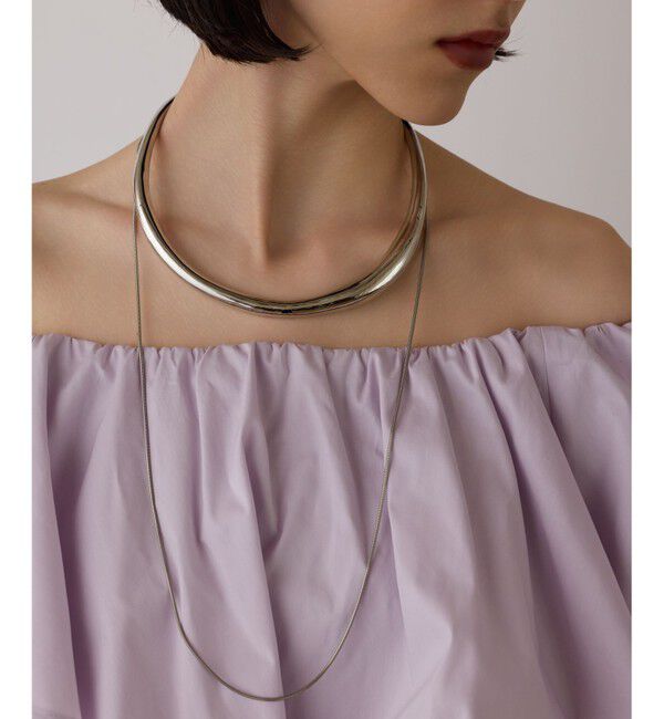 Diagram「メタルボリュームチョーカー」|ネックレス|