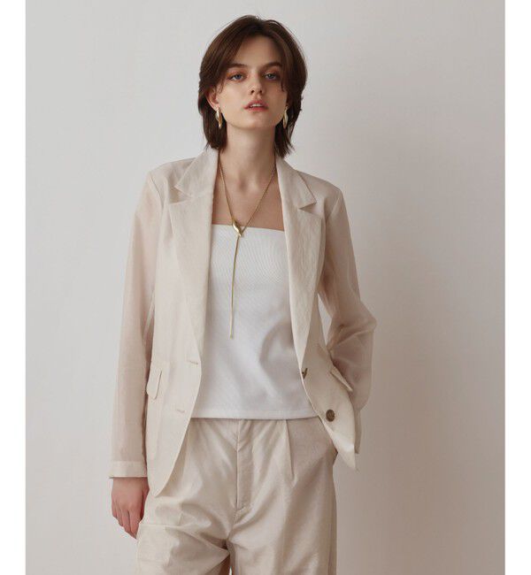 Diagram「ブライトシアージャケット」|テーラードジャケット|