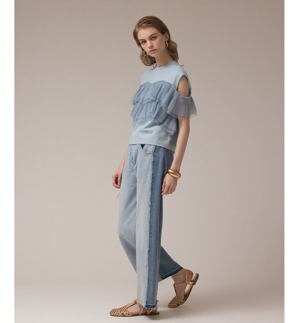 Diagram「プリーツチュールカットトップ」|Tシャツ・カットソー|