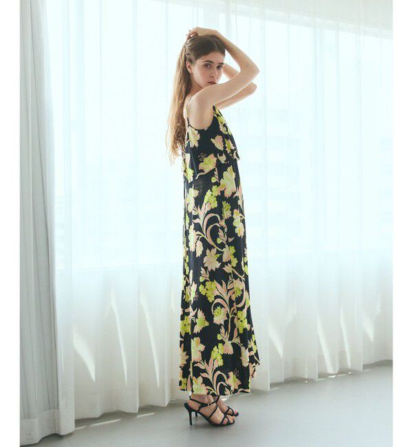 Grace Class「リゾートフラワーマキシ」|ワンピース|