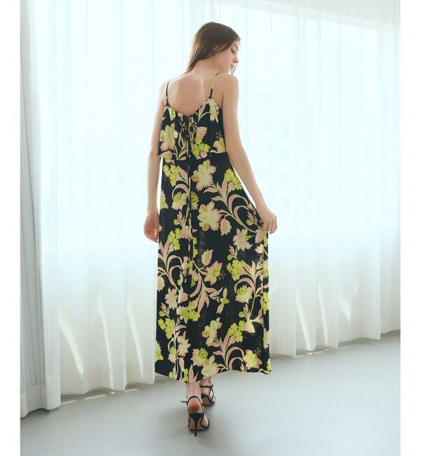 Grace Class「リゾートフラワーマキシ」|ワンピース|