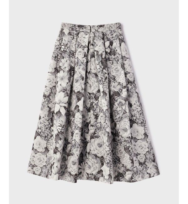 GRACE CONTINENTAL「アンティークフラワータックスカート」|スカート|