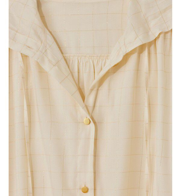 Grace Class「ラメチェックフーディー」|パーカー|