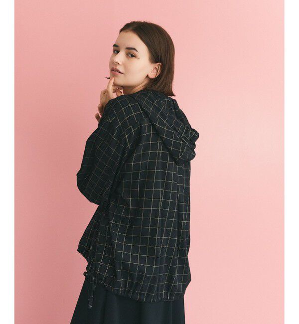 Grace Class「ラメチェックフーディー」|パーカー|