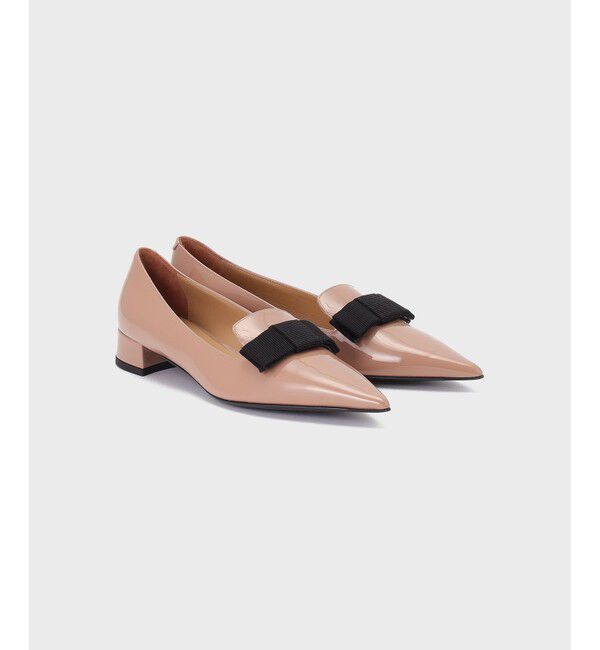  「PROSPERINE リボンパンプス」|パンプス|ピンク