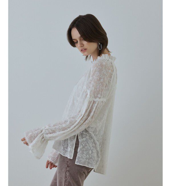 GRACE CONTINENTAL「ヨウリュウembカフタンブラウス」|シャツ・ブラウス|