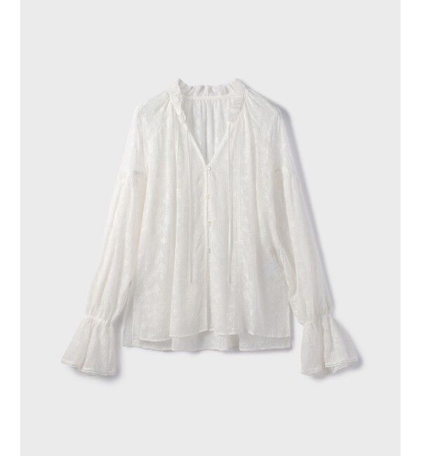 GRACE CONTINENTAL「ヨウリュウembカフタンブラウス」|シャツ・ブラウス|