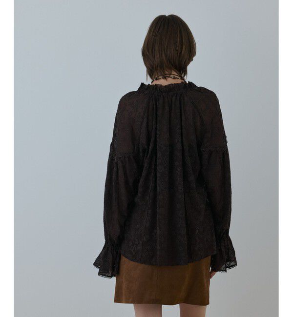 GRACE CONTINENTAL「ヨウリュウembカフタンブラウス」|シャツ・ブラウス|