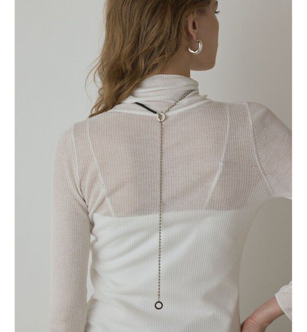 Diagram「バイカラーチェーンチョーカー」|ネックレス|