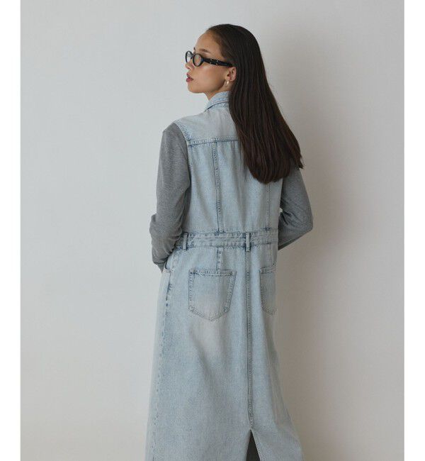 Diagram「デニムロングジレワンピース」|ワンピース|