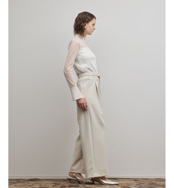 GRACE CONTINENTAL「ダブルクロスワイドパンツ」|その他|