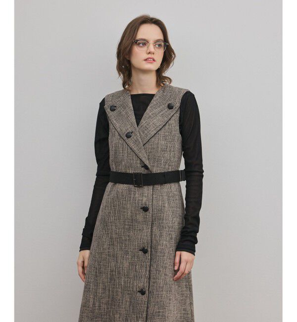 Diagram「ツイーディジャンパースカート」|スカート|