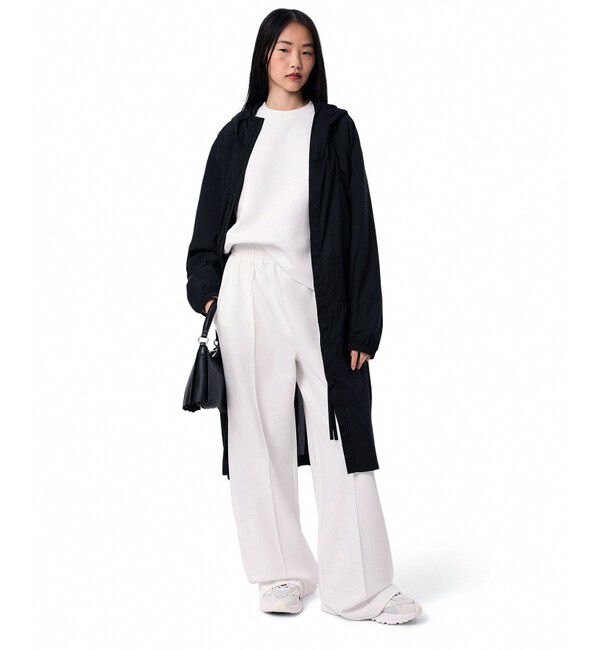 LACOSTE「クロップド丈 オーバーサイズクルーネックスウェット トレーナー」|スウェット・ジャージ|