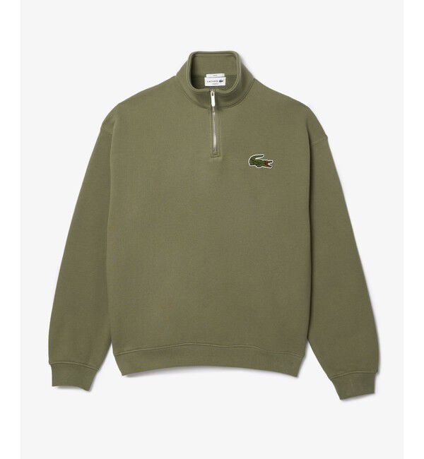 LACOSTE「ハーフジップスタンドカラースウェット / スタンドジップ トレーナー」|スウェット・ジャージ|