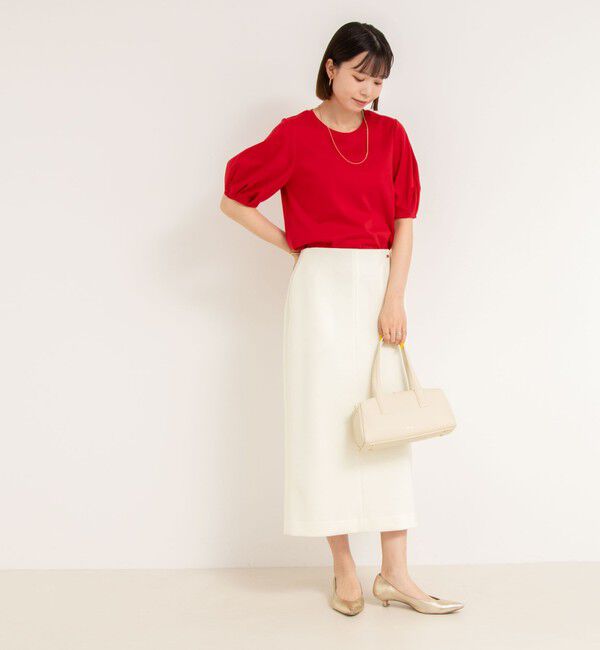 NOLLEY'S「高機能 LA＋スムース5分袖プルオーバーカットソー」|Tシャツ・カットソー|