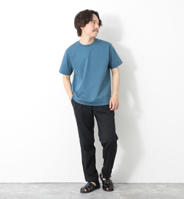 NOLLEY'S goodman「《ビジカジ対応》ハイゲージ シルケットポンチ ドレスCN T 25SS」|Tシャツ・カットソー|