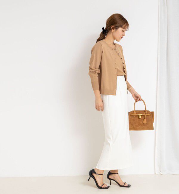 NOLLEY'S sophi「《アンサンブル対応/手洗い可能》マルチファンクション総針ノースリーブプルオーバーニット」|ニット・セーター|