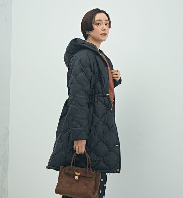 TAION/タイオン】別注ミドル丈Aラインフードダウン（NOLLEY'S