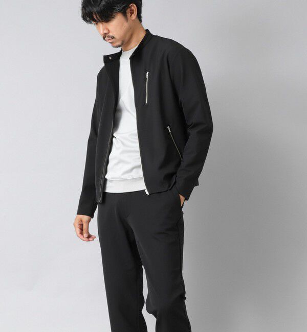 NOLLEY'S goodman「【ACTIVE SECT】《限定展開》ハイストレッチシングルライダース 25AW」|ブルゾン・スタジャン|