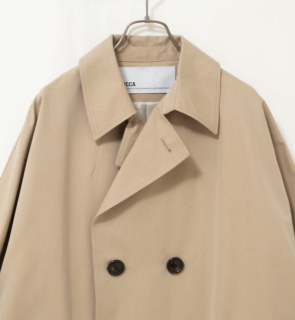 NOLLEY'S sophi「【TICCA/ティッカ】テントトレンチコート TBFS-161」|トレンチコート|