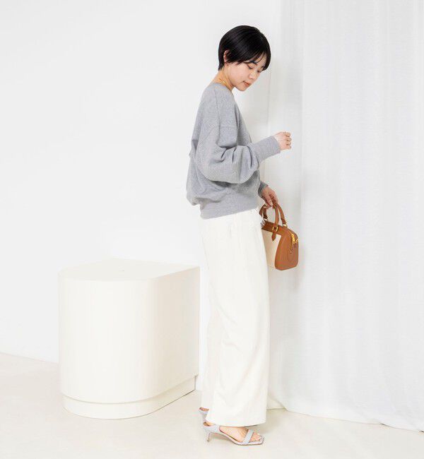 NOLLEY'S sophi「ウォッシャブルスウェットプルオーバー」|スウェット・ジャージ|