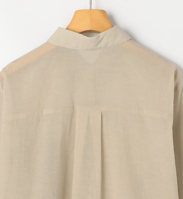 NOLLEY'S sophi「ウォッシャブルシアーオーガンジー2WAYシャツ」|シャツ・ブラウス|