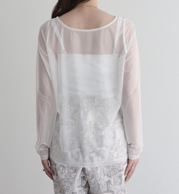 fredy emue「ランドスケープシアープルオーバー」|Tシャツ・カットソー|