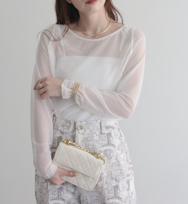 fredy emue「ランドスケープシアープルオーバー」|Tシャツ・カットソー|