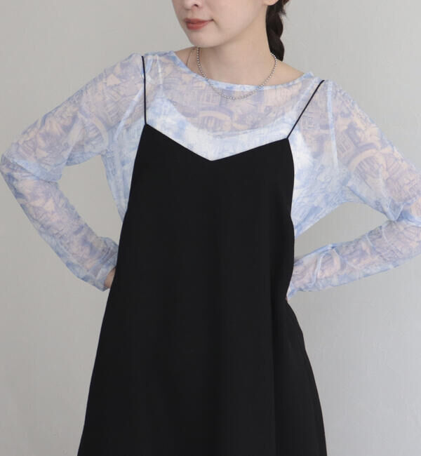 fredy emue「ランドスケープシアープルオーバー」|Tシャツ・カットソー|