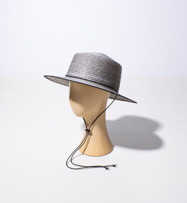 GLOSTER「【GLOSTER】CODE LONG BRIM STRAW HAT ハット 麦わら カンカン帽」|ハット|