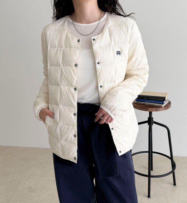 fredy emue「《別注》【TAION/タイオン】CREW NECK BUTTON DOWN JK ダウンジャケット」|ダウン|