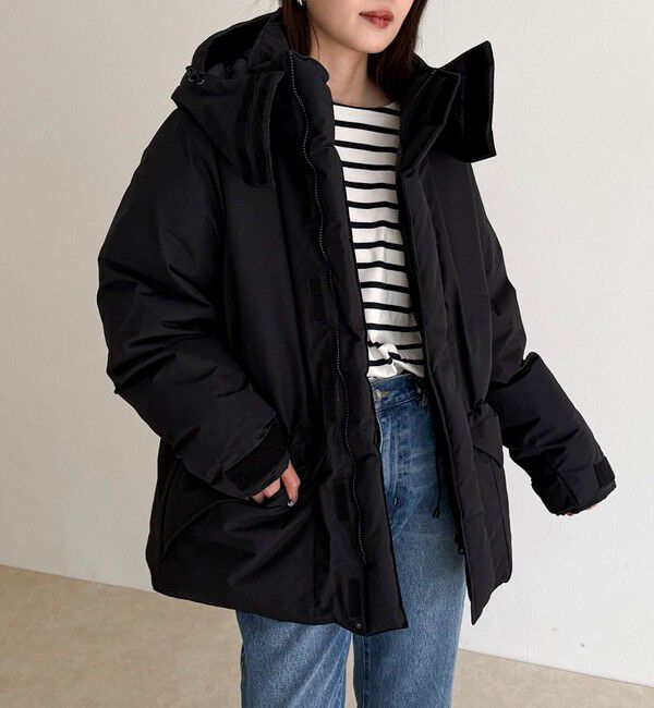 fredy emue「【Marmot/マーモット】UNISEX Mammoth Dowm Parka」|ダウン|ブラック