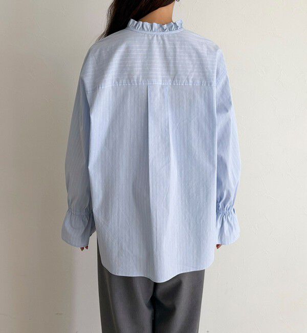 fredy emue「フリルデザインシャツ」|シャツ・ブラウス|