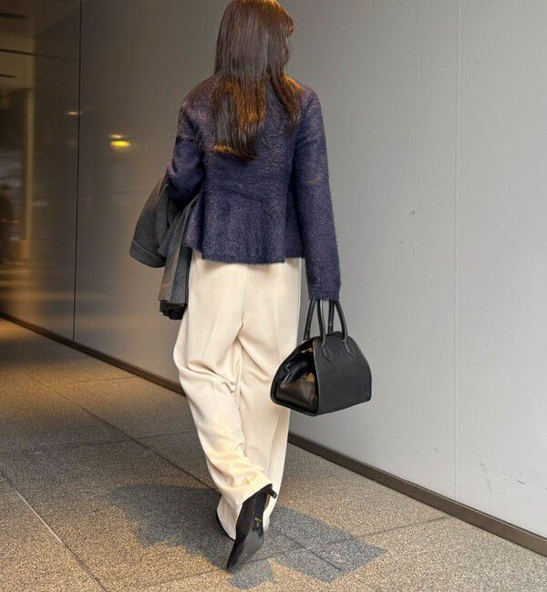 fredy emue「シャギーペプラムニットプルオーバー」|ニット・セーター|