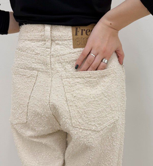 fredy emue「ループジャガードデニムパンツ」|デニム|